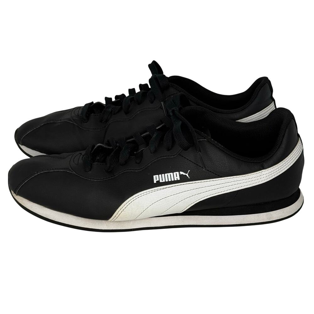 Puma Turin 2 Black White Sneakers Men’s 14 - Picture 3 of 8
